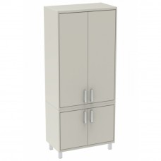 Шкаф медицинский металлический двухстворчатый Э-115-ШКП