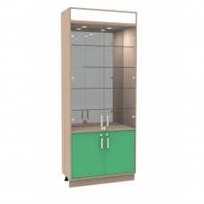 Шкаф-витрина остеклённая Э-001-ШВ