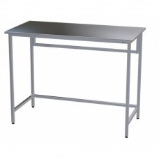 Стол медицинский инструментальный прямой Э-1180/590/1 из нержавеющей стали