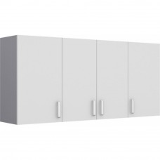 Шкаф навесной для офиса с четырьмя дверцами ШП-3/2