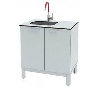 Мойка лабораторная ЛК-1200 СМС (1 раковина, 1 смеситель)