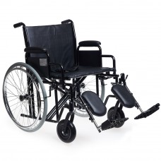 Кресло-коляска для инвалидов H 002 (22 дюйма) повышенной грузоподъемности